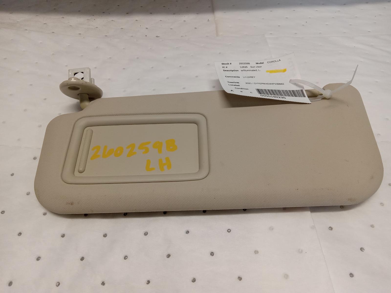 Sun Visor for Toyota vehicles