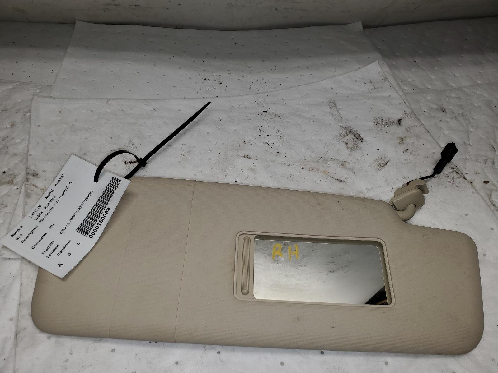 Sun Visor for Volkswagen vehicles