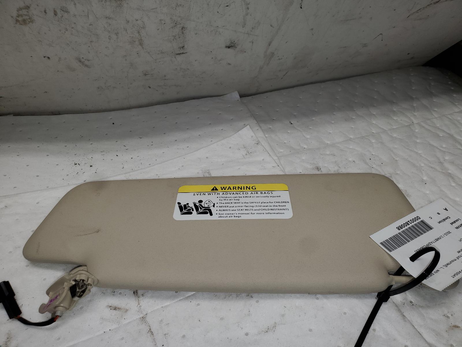Sun Visor for Volkswagen vehicles