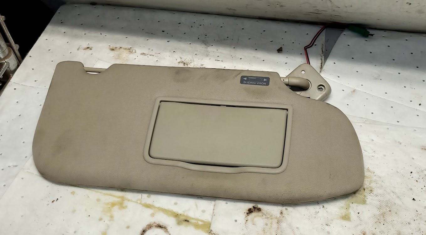 Sun Visor for Lincoln and Ford vehicles