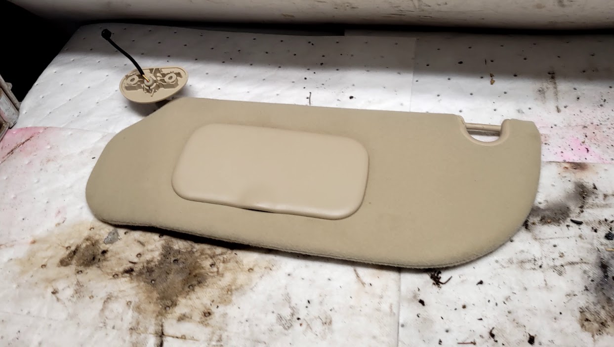 Sun Visor for Ford and Mercury vehicles