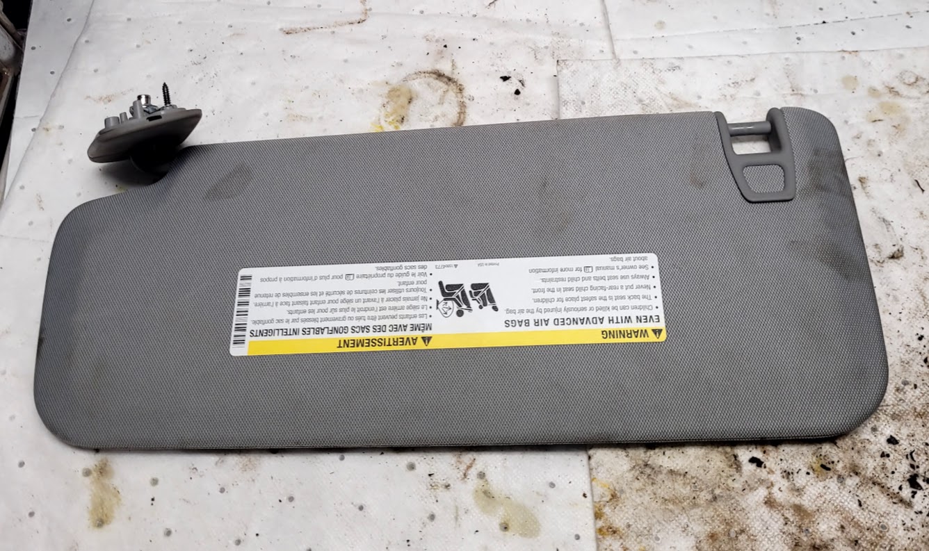 Sun Visor for Chevrolet and GMC vehicles