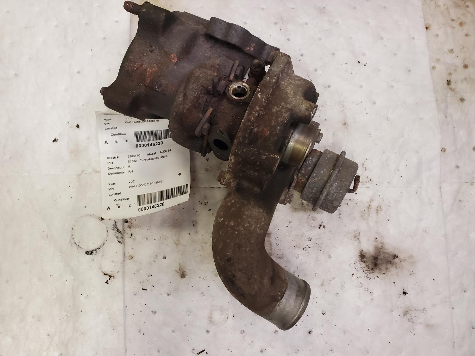 Turbo-Supercharger for Audi vehicles