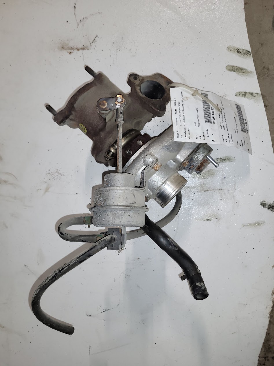Turbo-Supercharger for Saab vehicles