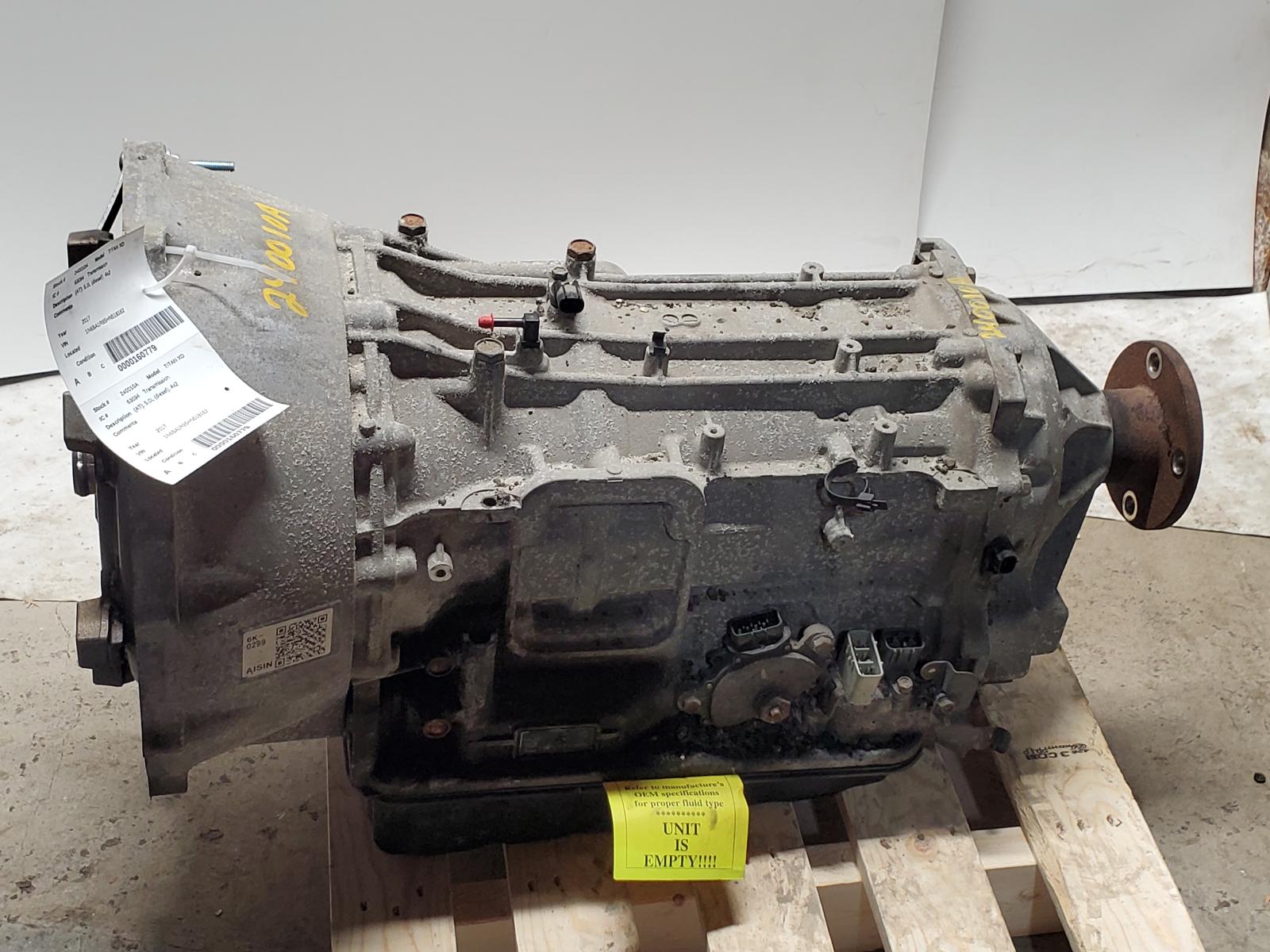 Transmission for Nissan vehicles