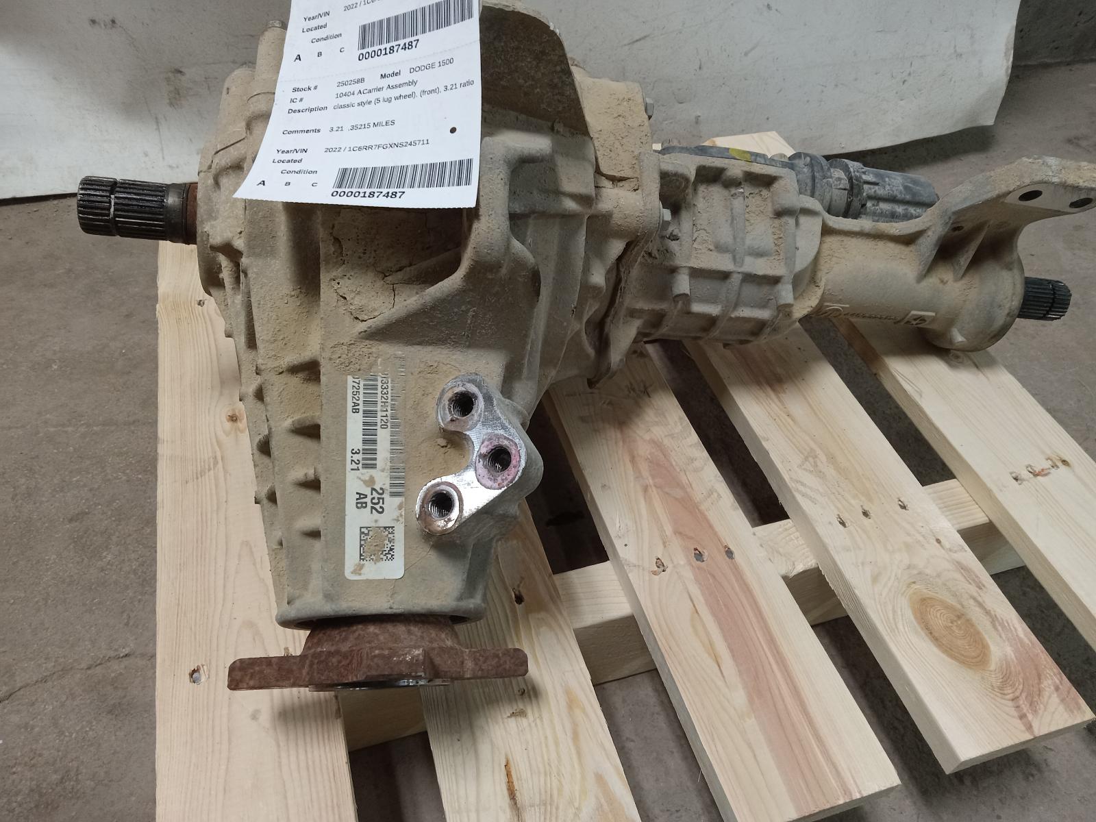 Carrier Assembly for Dodge vehicles