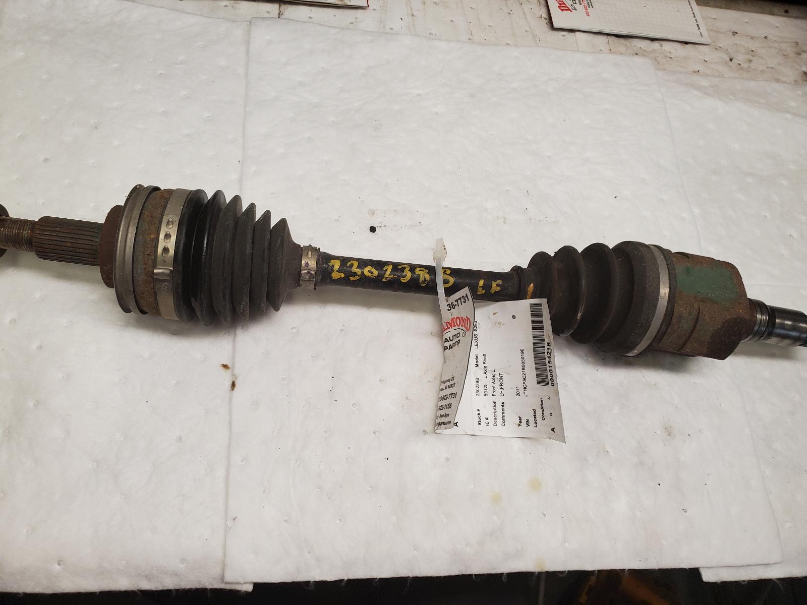 Axle Shaft for Lexus vehicles