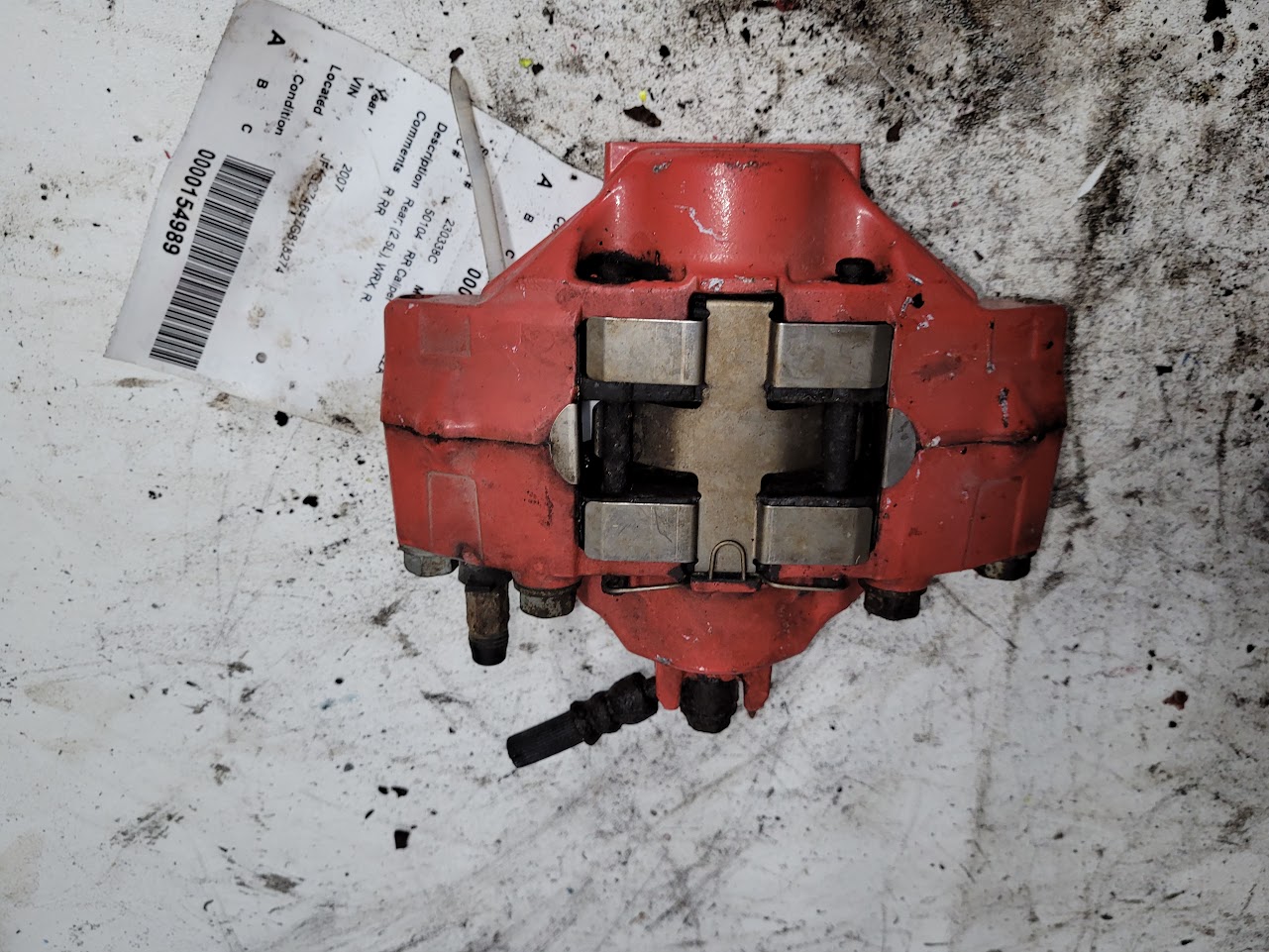 Caliper for Subaru vehicles