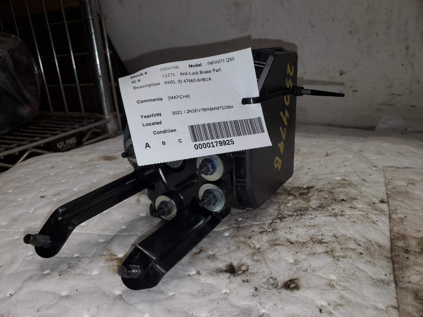 ABS Module for Infiniti vehicles