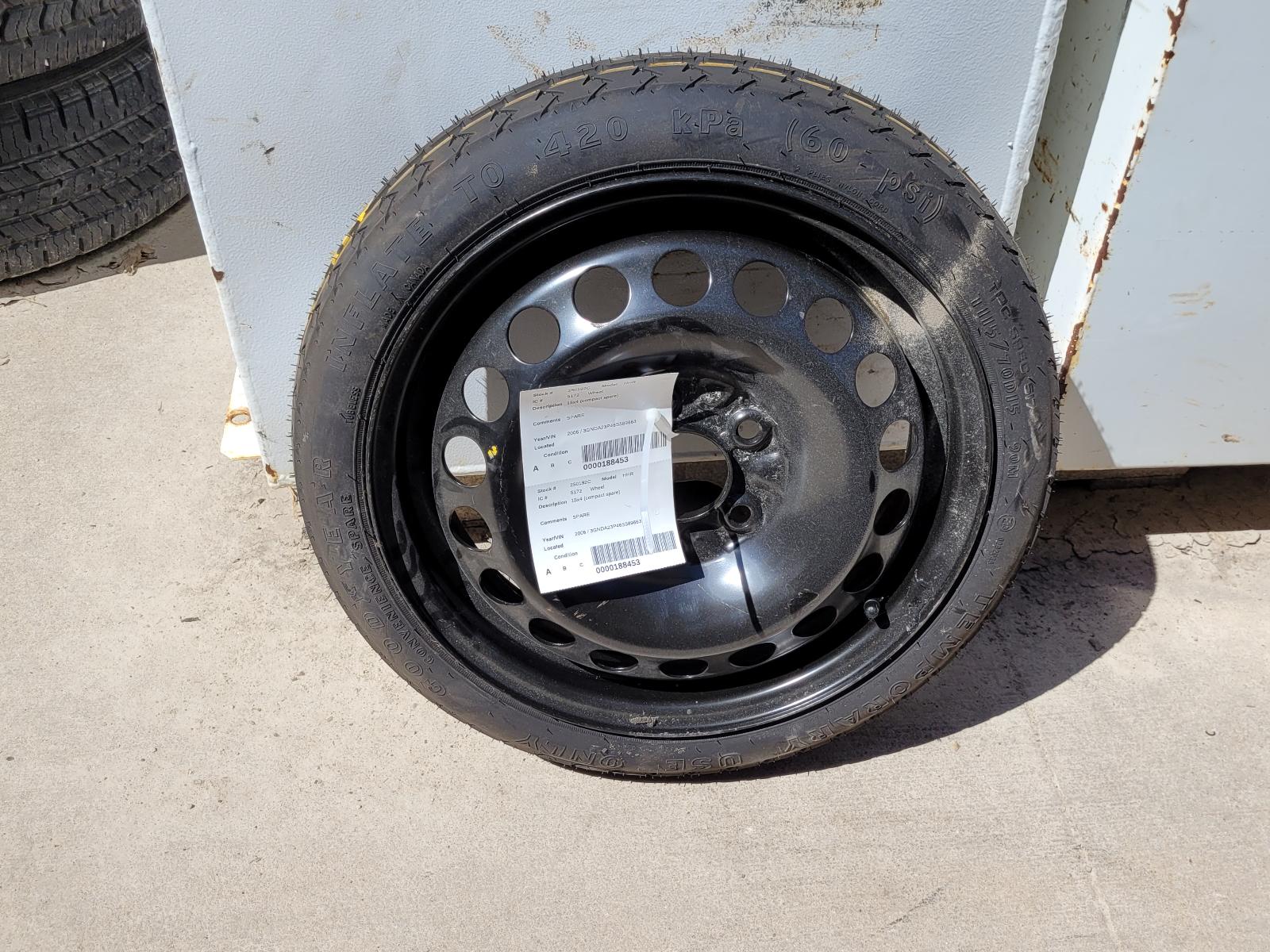 Wheel for Pontiac and Chevrolet vehicles