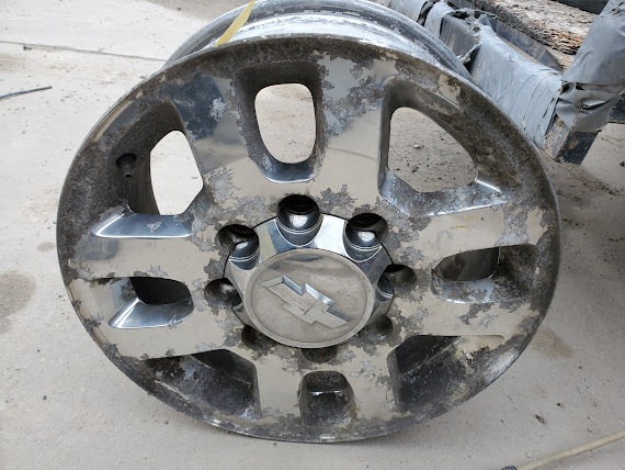 Wheel for Chevrolet vehicles