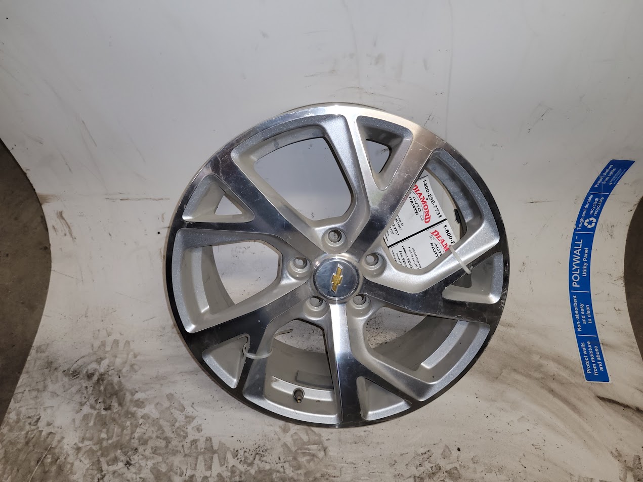 Wheel for Chevrolet vehicles