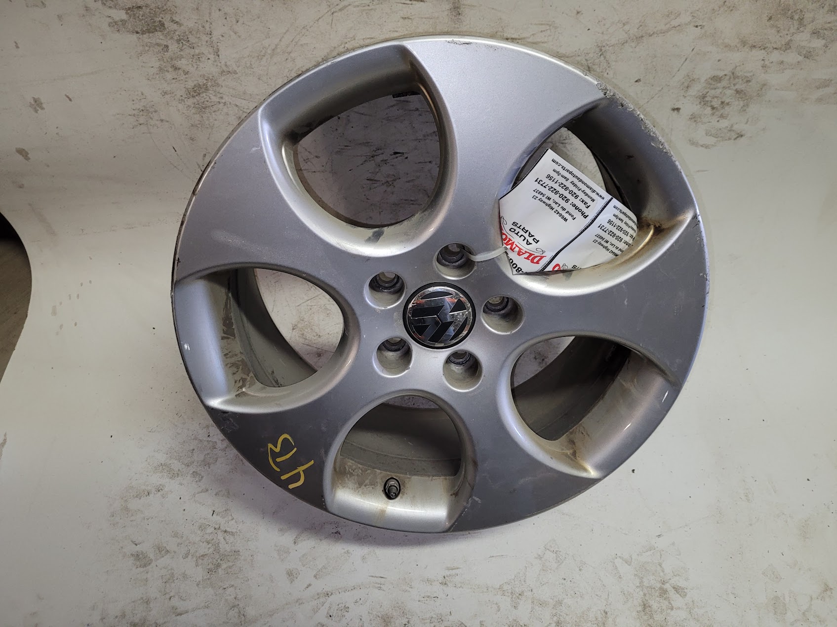 Wheel for Volkswagen vehicles