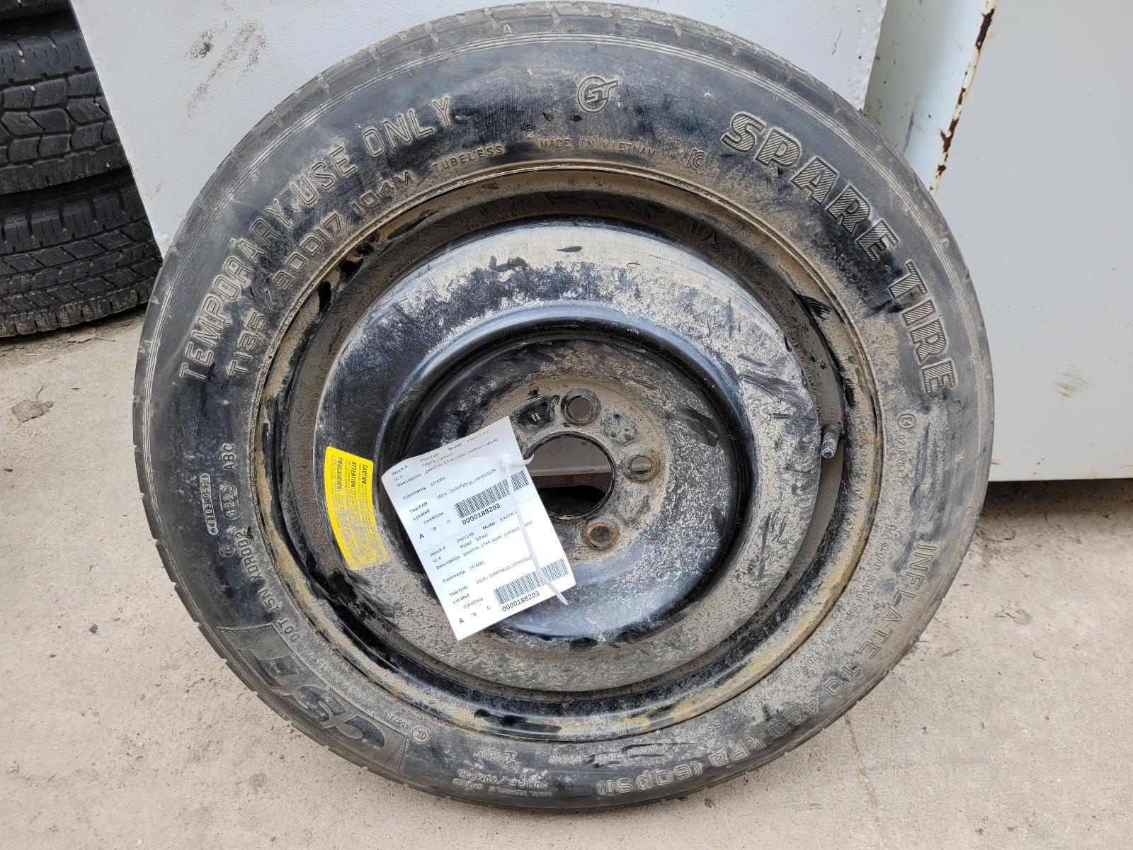 Wheel for Kia and Hyundai vehicles