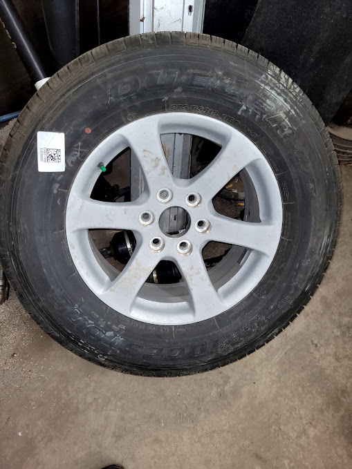 Wheel for Jeep vehicles