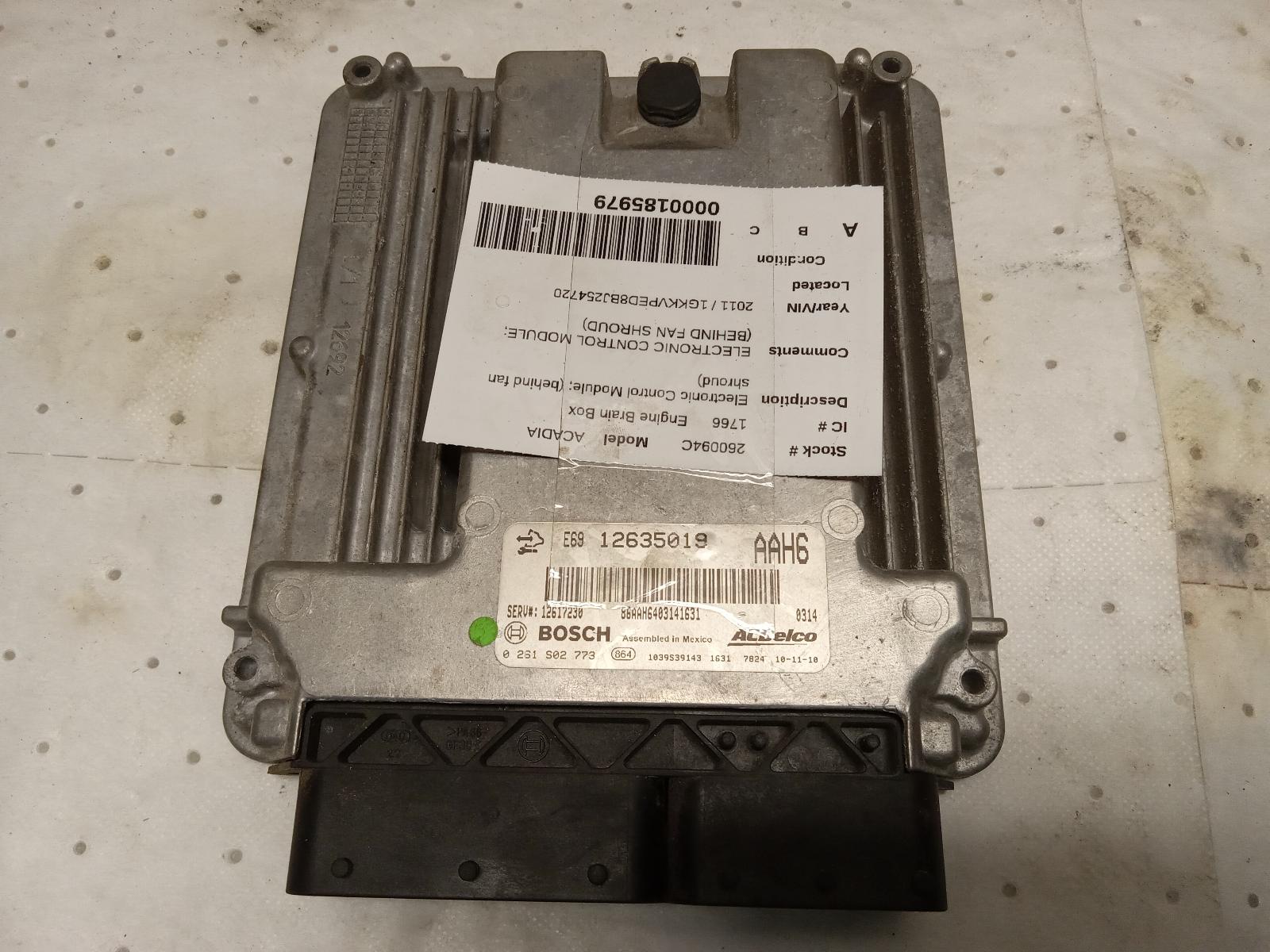 Engine Control Module for GMC, Saturn, Buick, Chevrolet and Cadillac vehicles