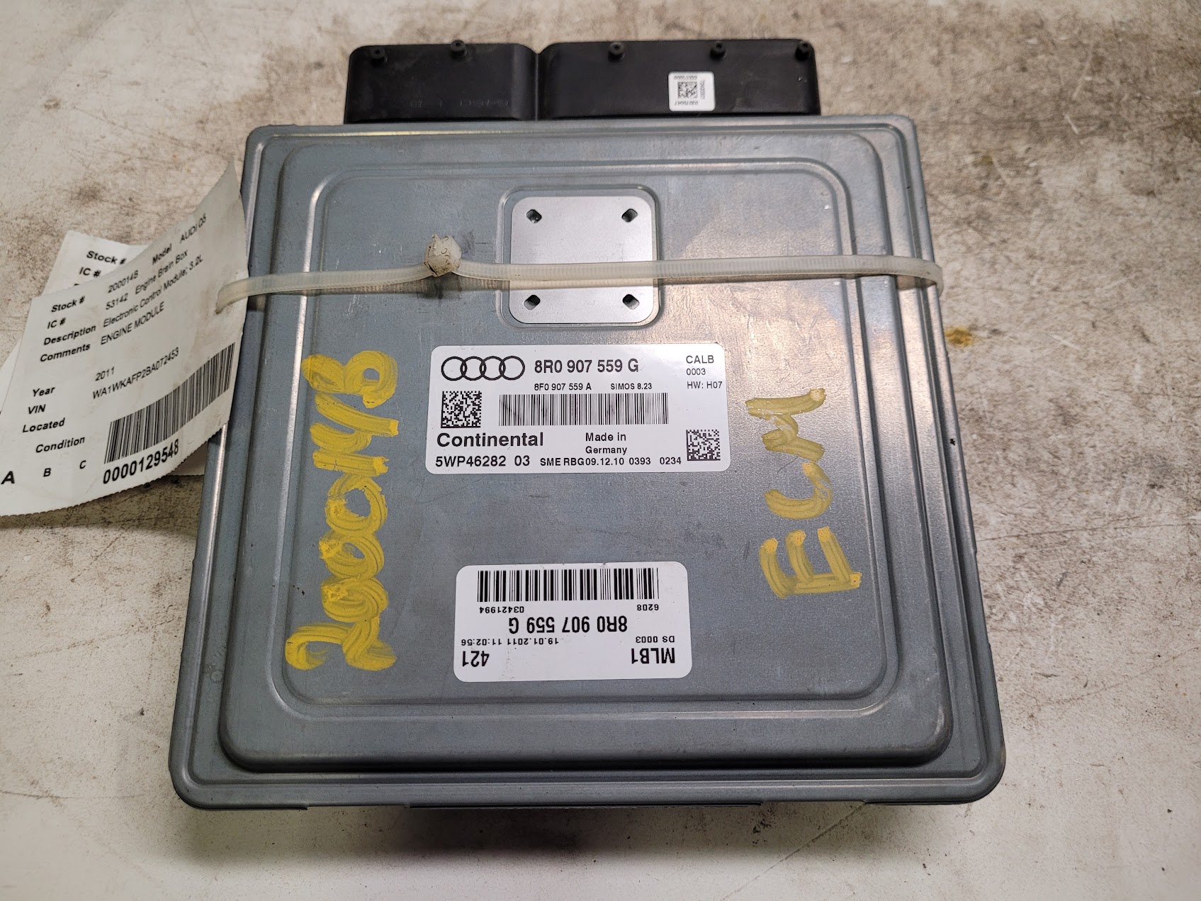 Engine Control Module for Audi vehicles