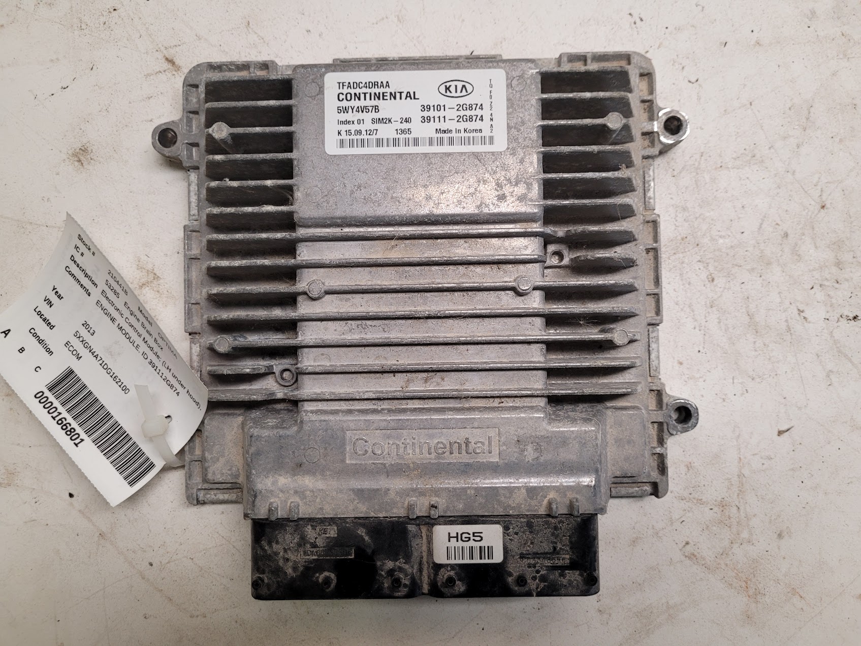 Engine Control Module for Kia vehicles
