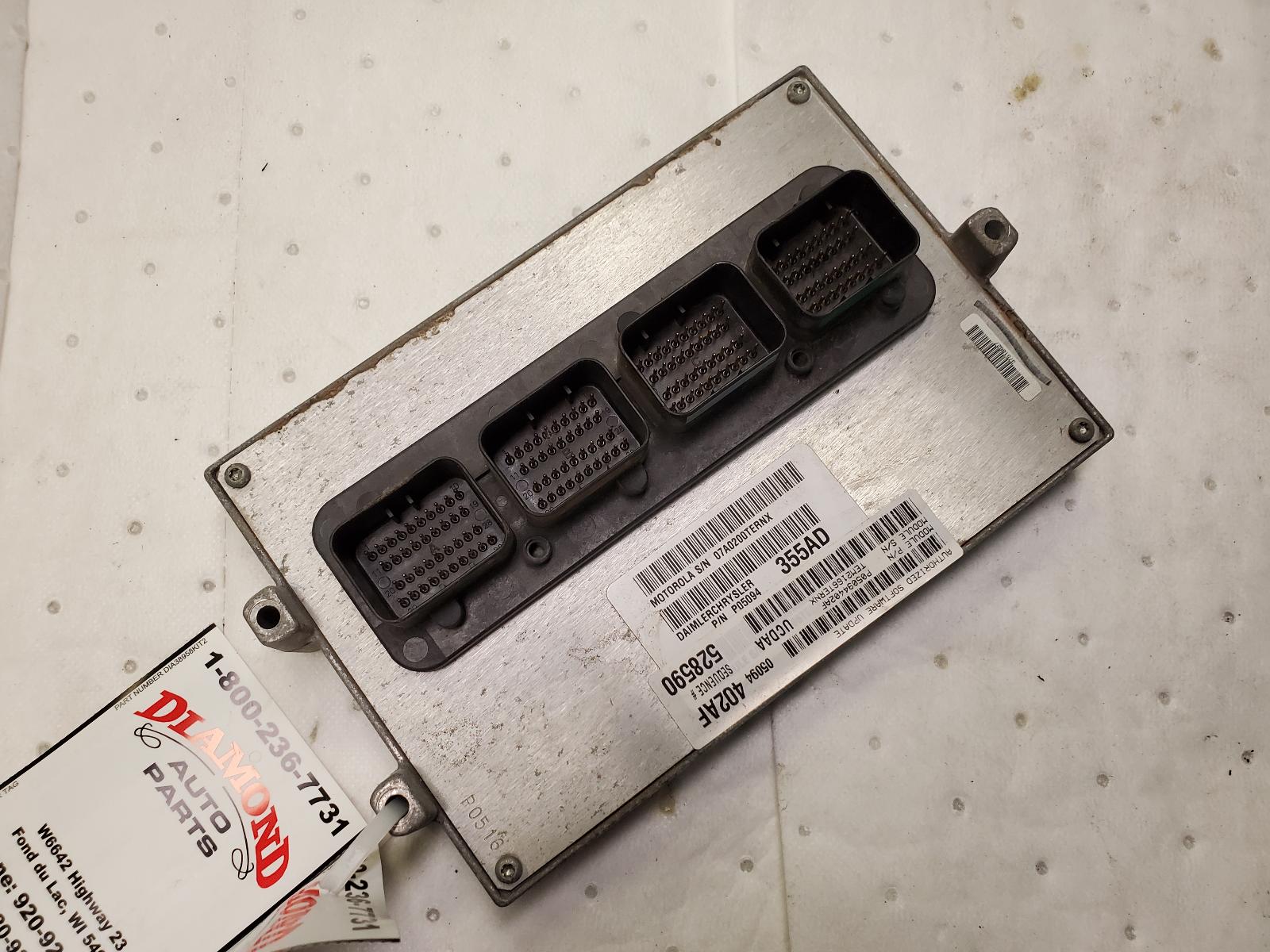Engine Control Module for Chrysler and Dodge vehicles