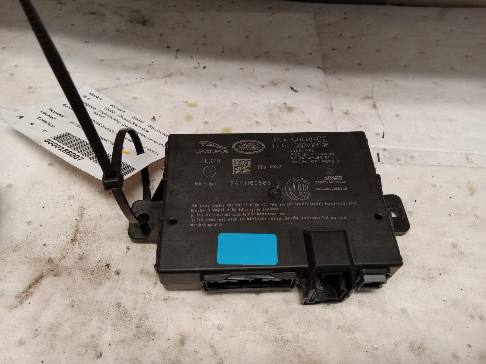 Chassis Control Module for Rover and Jaguar vehicles