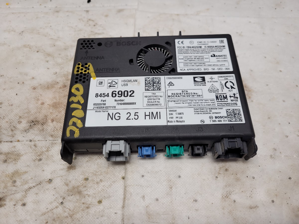 Chassis Control Module for GMC, Chevrolet, Buick and Cadillac vehicles
