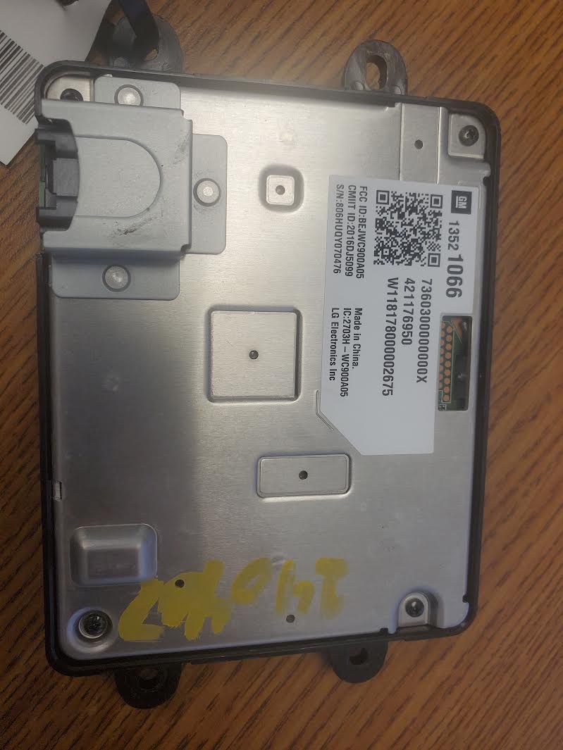 Chassis Control Module for Infiniti vehicles