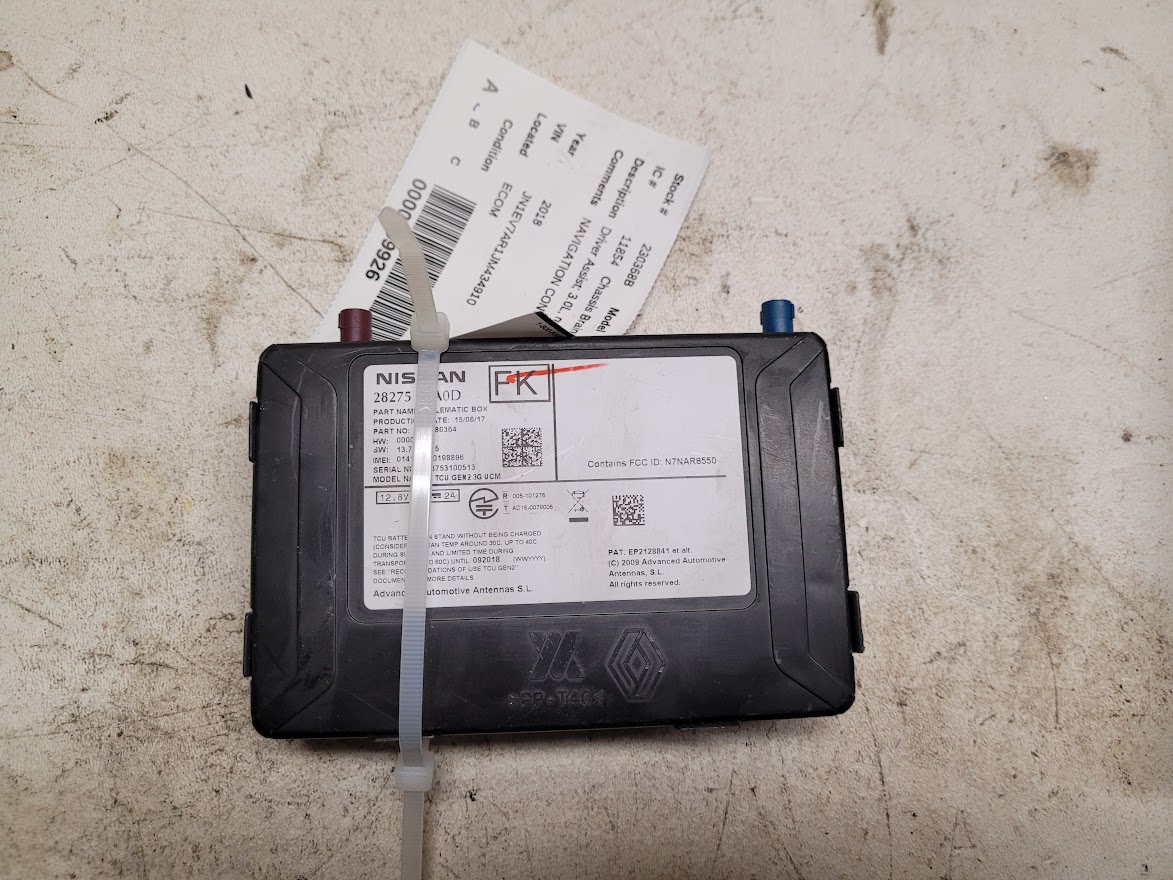 Chassis Control Module for Infiniti and Nissan vehicles