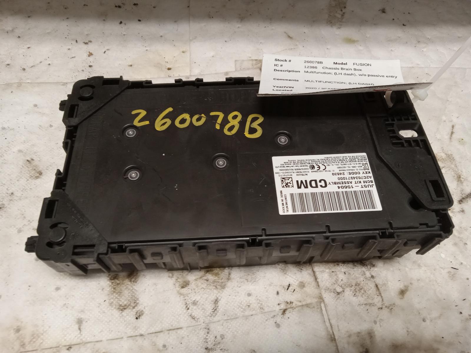 Chassis Control Module for Ford vehicles