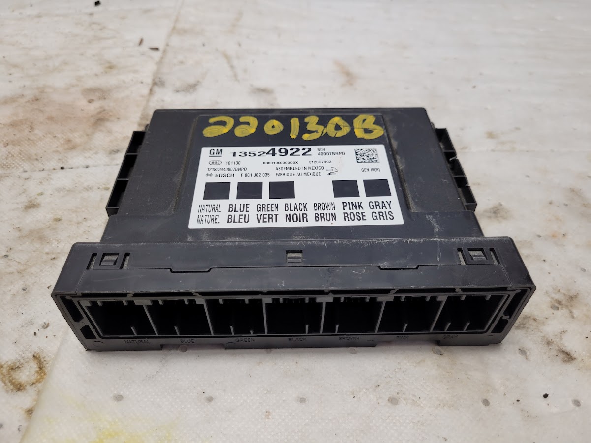 Chassis Control Module for Buick, Chevrolet, Cadillac and GMC vehicles