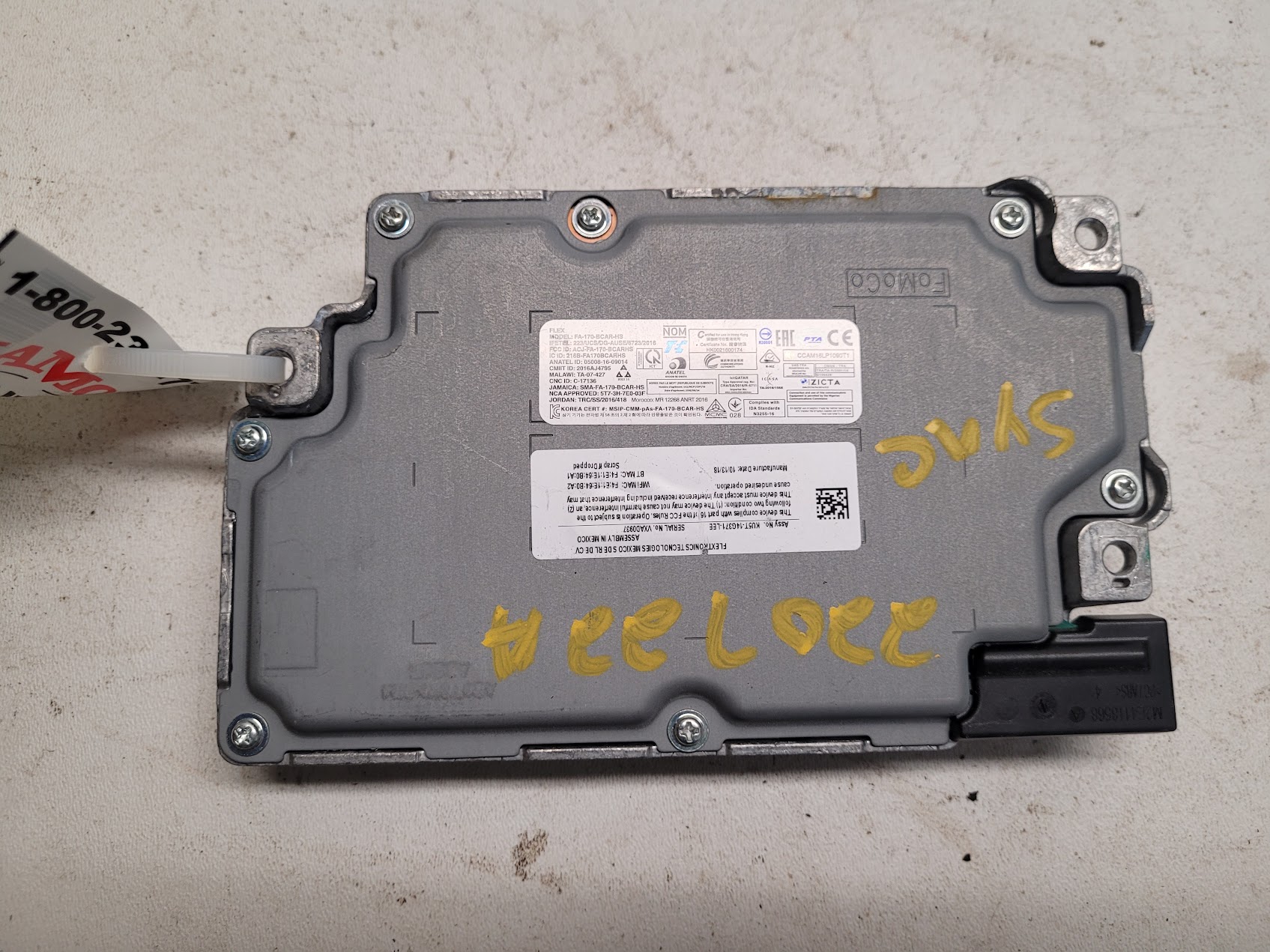 Chassis Control Module for Ford vehicles