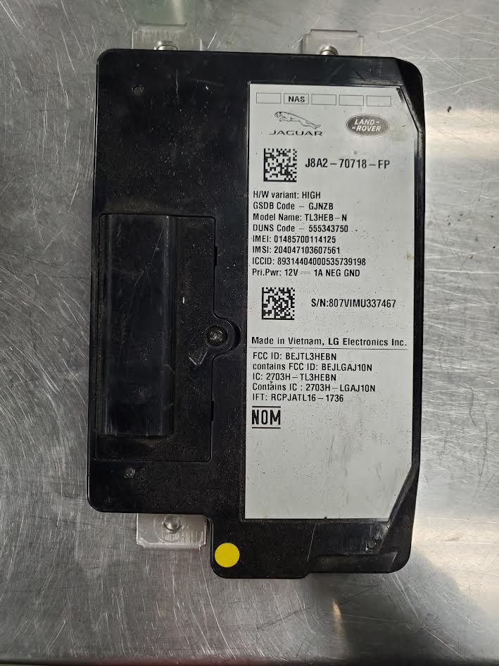 Chassis Control Module for Jaguar vehicles
