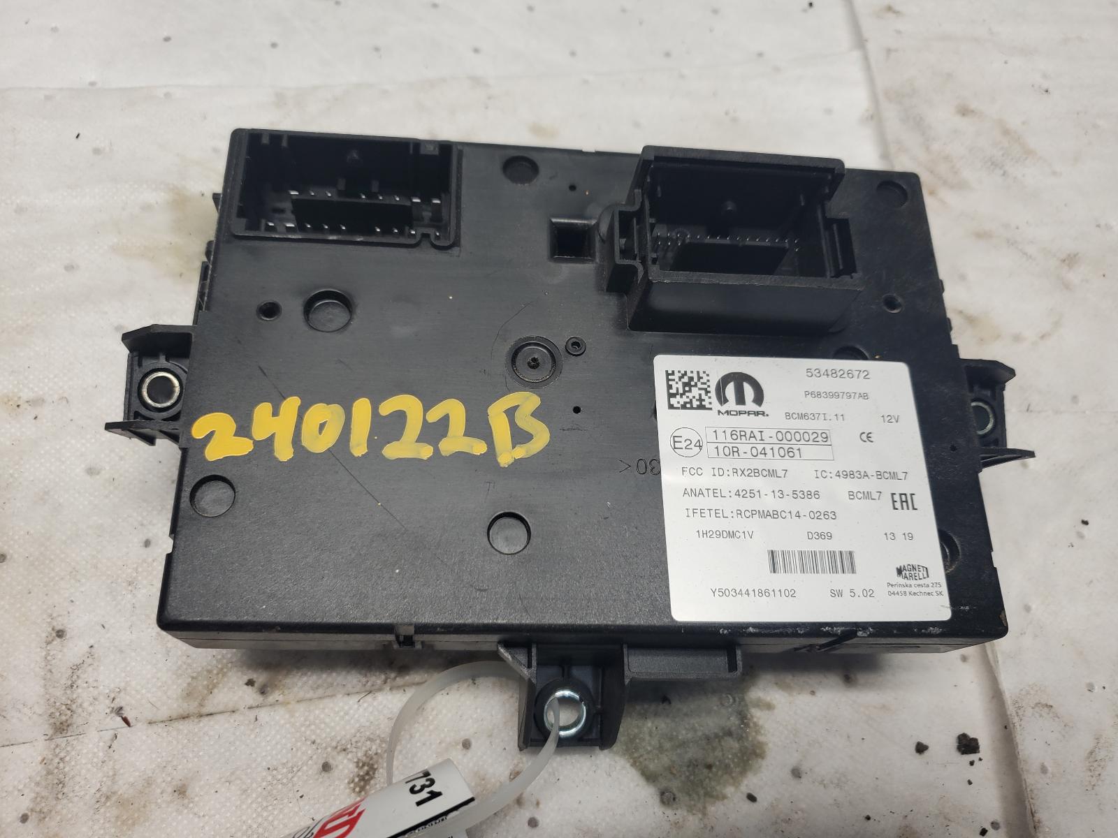 Chassis Control Module for Dodge vehicles