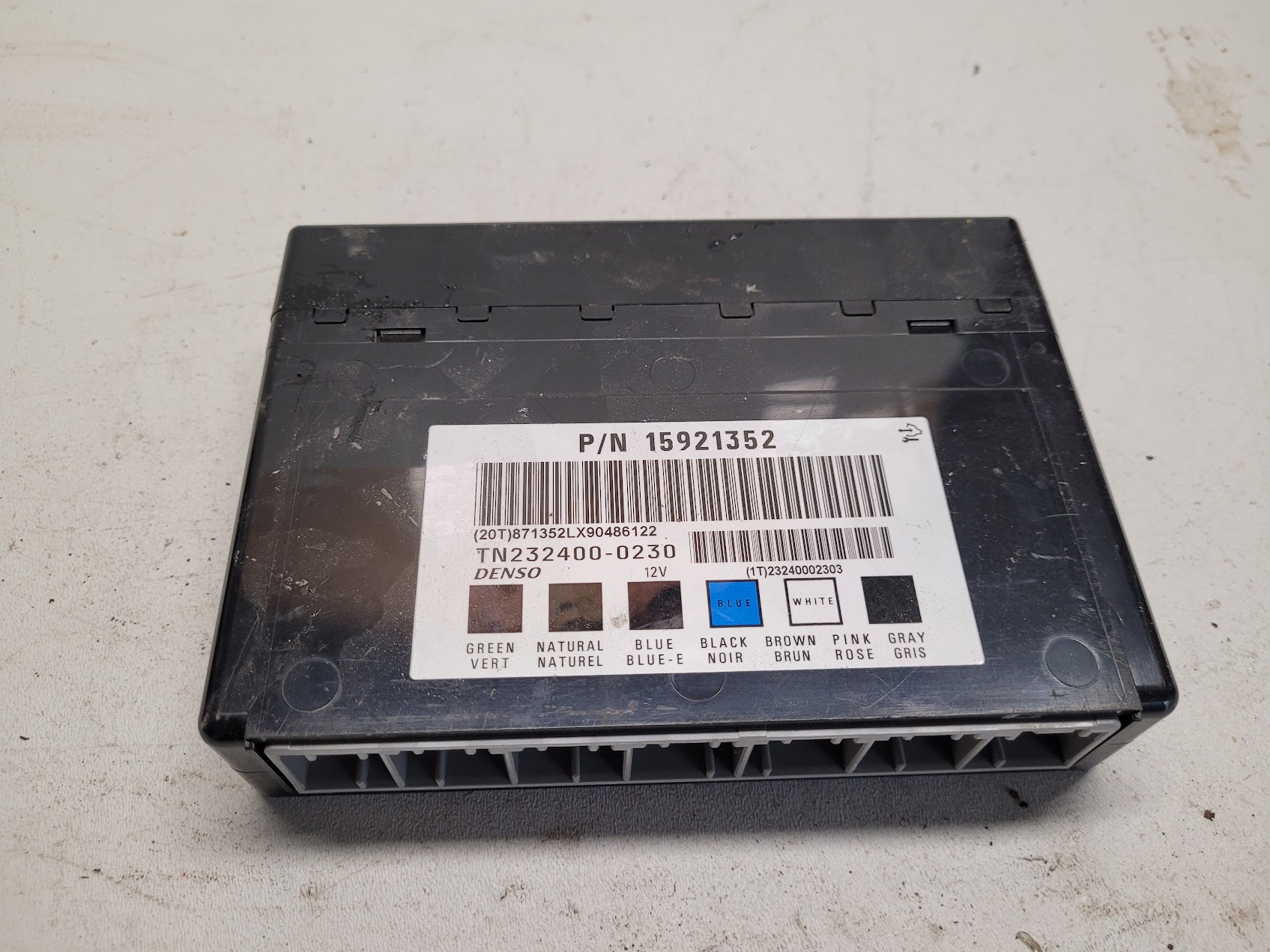 Chassis Control Module for Chevrolet, GMC, Cadillac, Buick, Saturn, Pontiac and Hummer vehicles