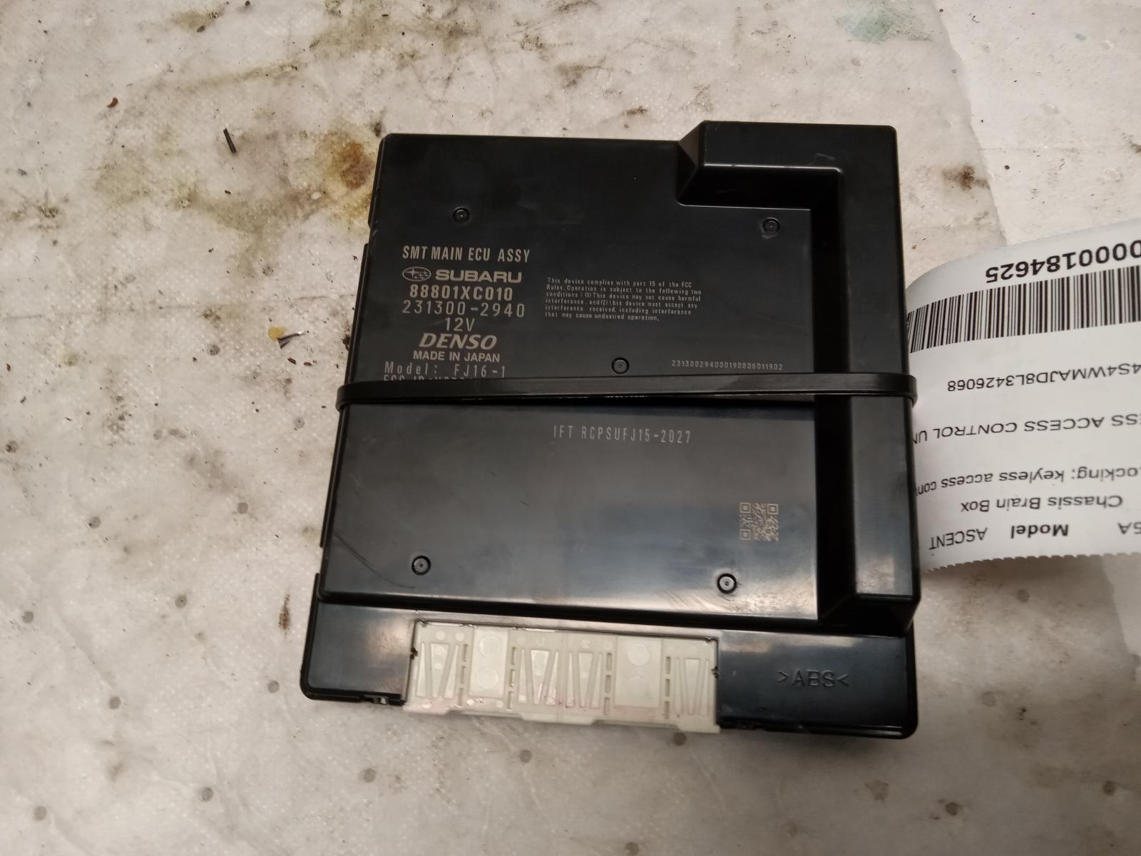 Chassis Control Module for Subaru vehicles