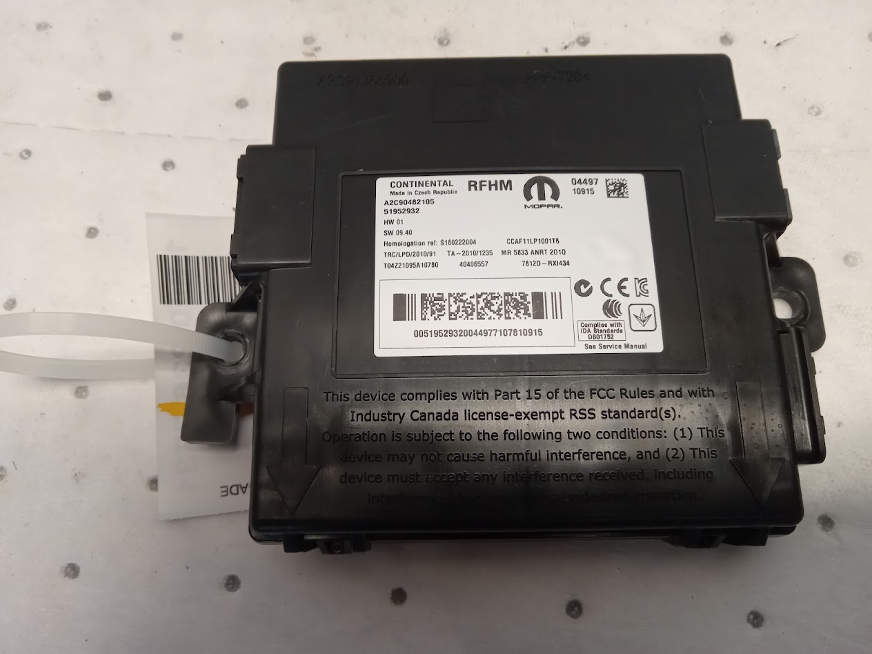 Chassis Control Module for Jeep vehicles