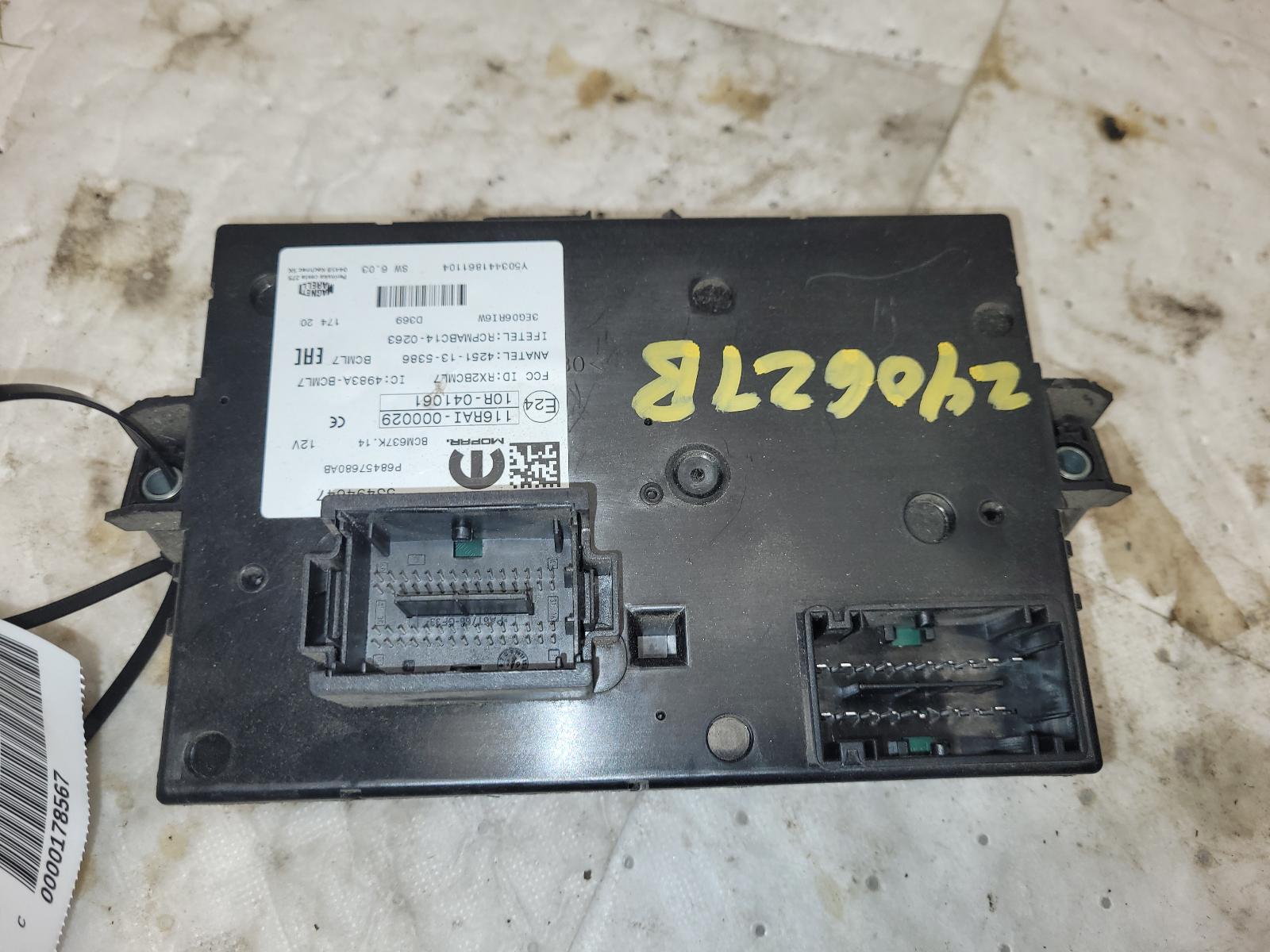 Chassis Control Module for Dodge vehicles