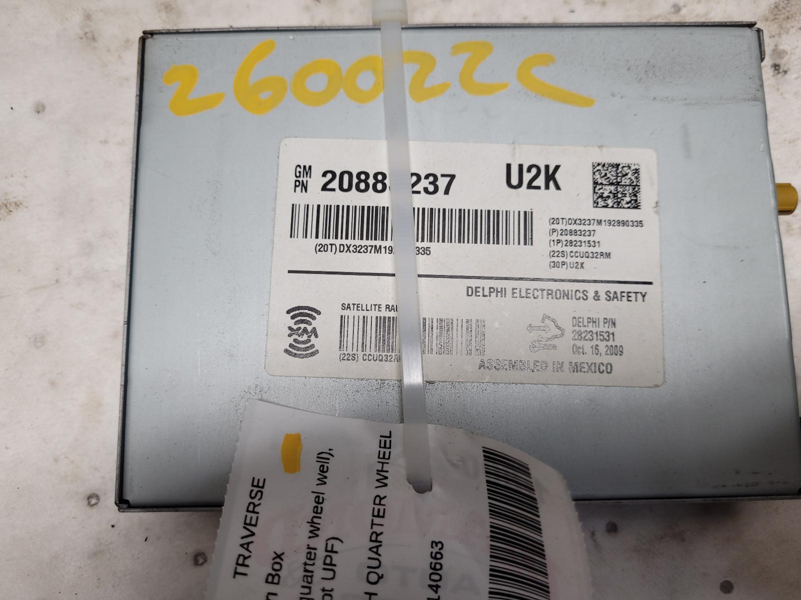 Chassis Control Module for Chevrolet, GMC, Buick, Saturn, Cadillac and Hummer vehicles