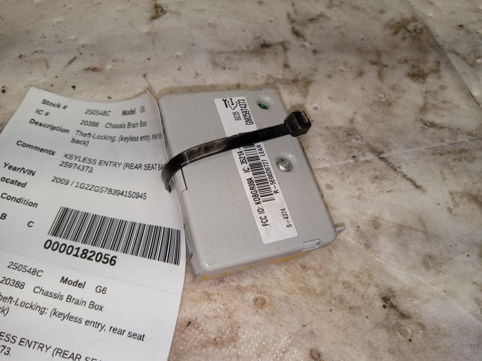 Chassis Control Module for Pontiac, Chevrolet and Saturn vehicles