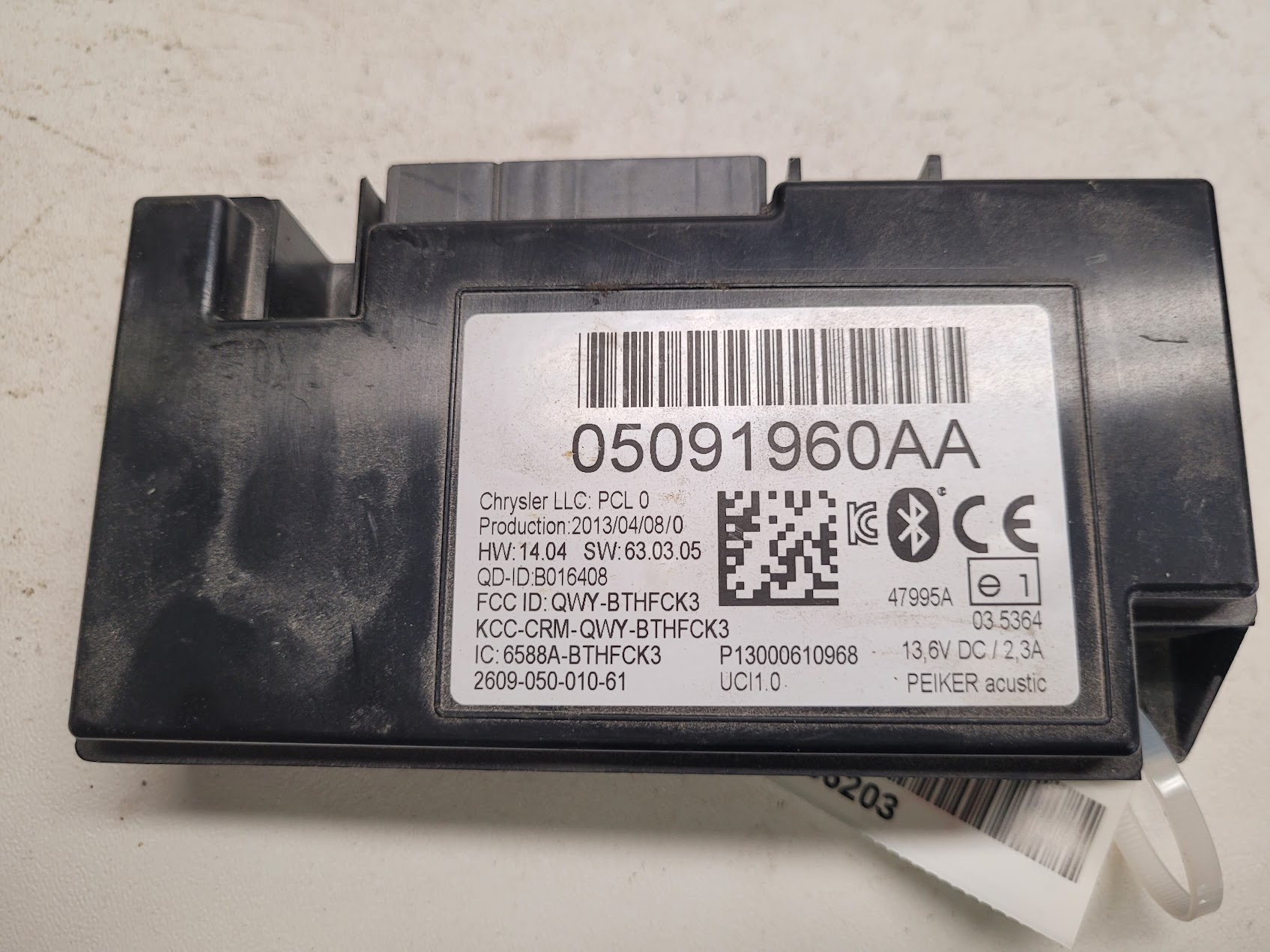 Chassis Control Module for Dodge, Jeep and Chrysler vehicles