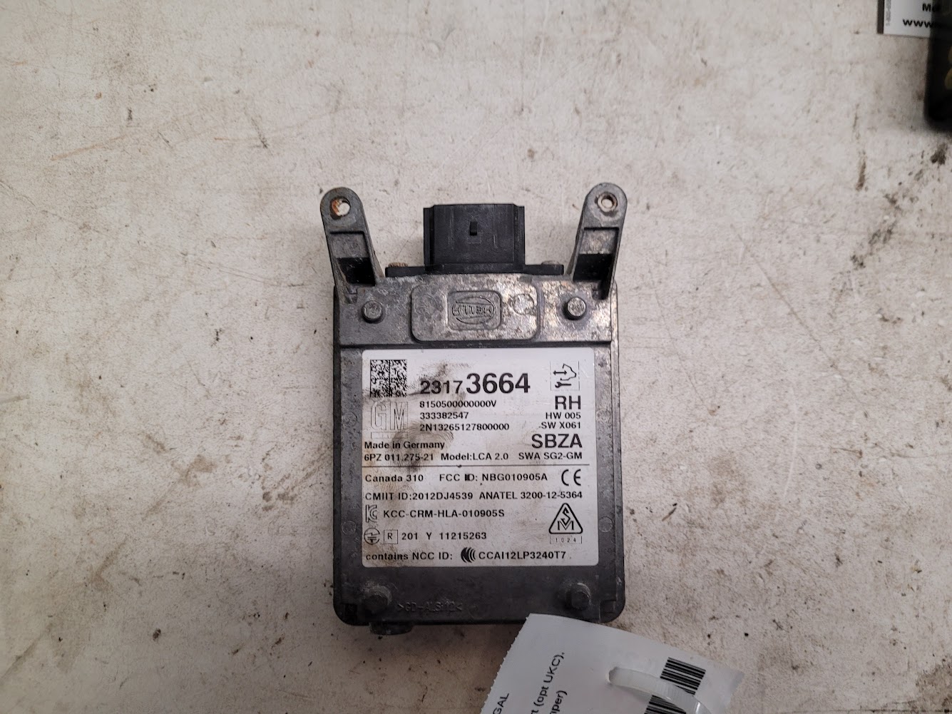 Chassis Control Module for Chevrolet, GMC, Cadillac and Buick vehicles