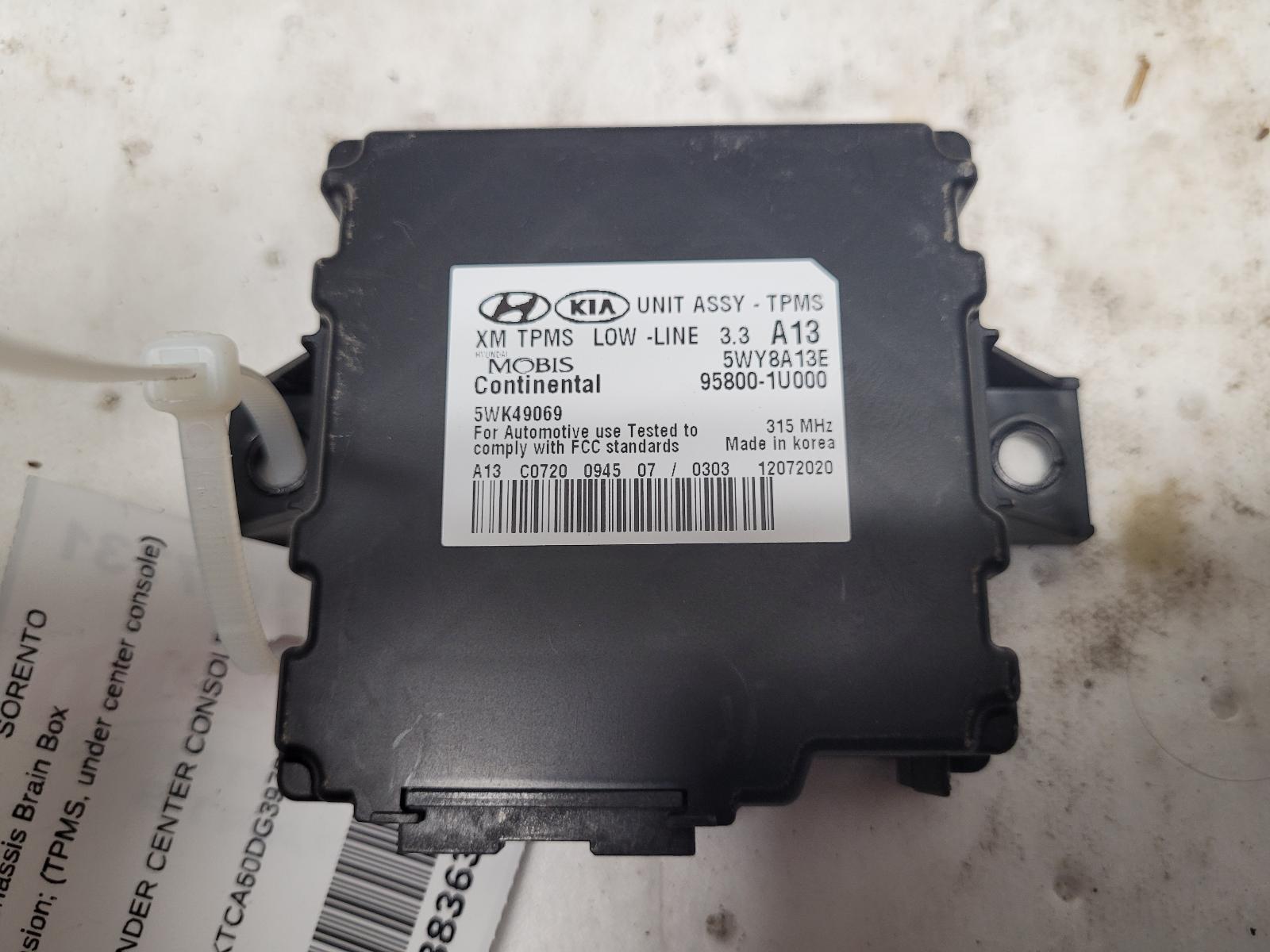 Chassis Control Module for Kia vehicles