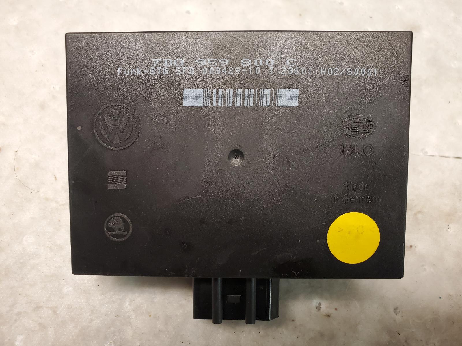 Chassis Control Module for Volkswagen vehicles