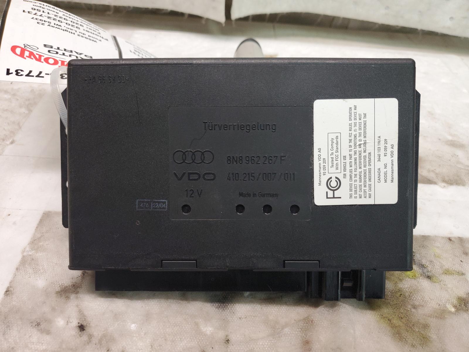 Chassis Control Module for Audi vehicles