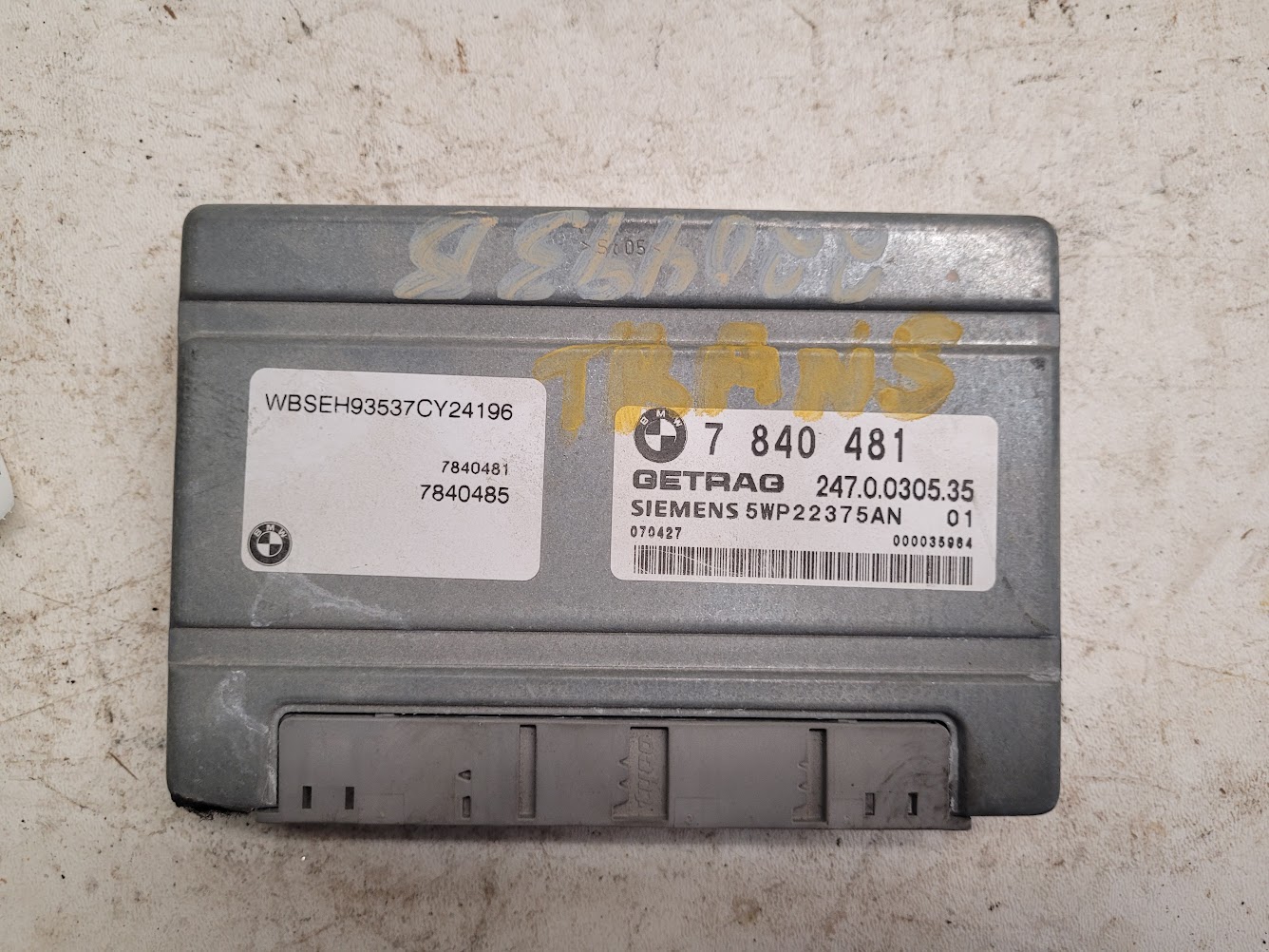 Chassis Control Module for Bmw vehicles