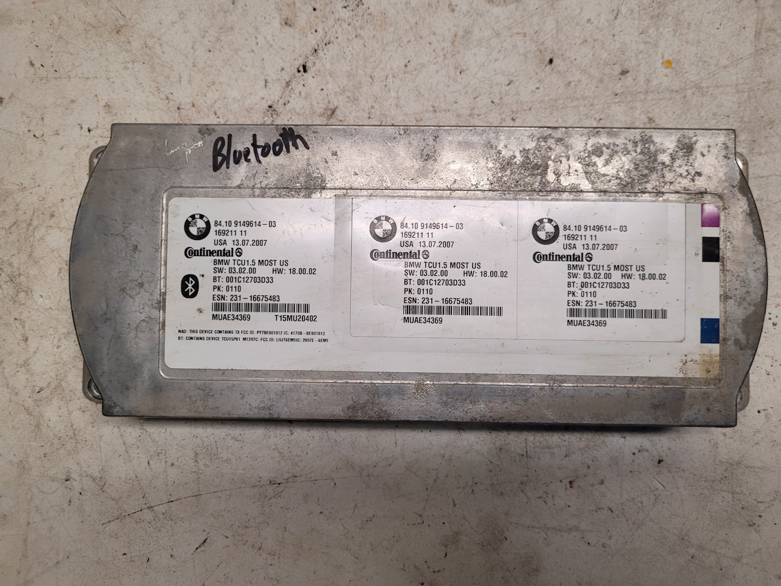 Chassis Control Module for Bmw vehicles