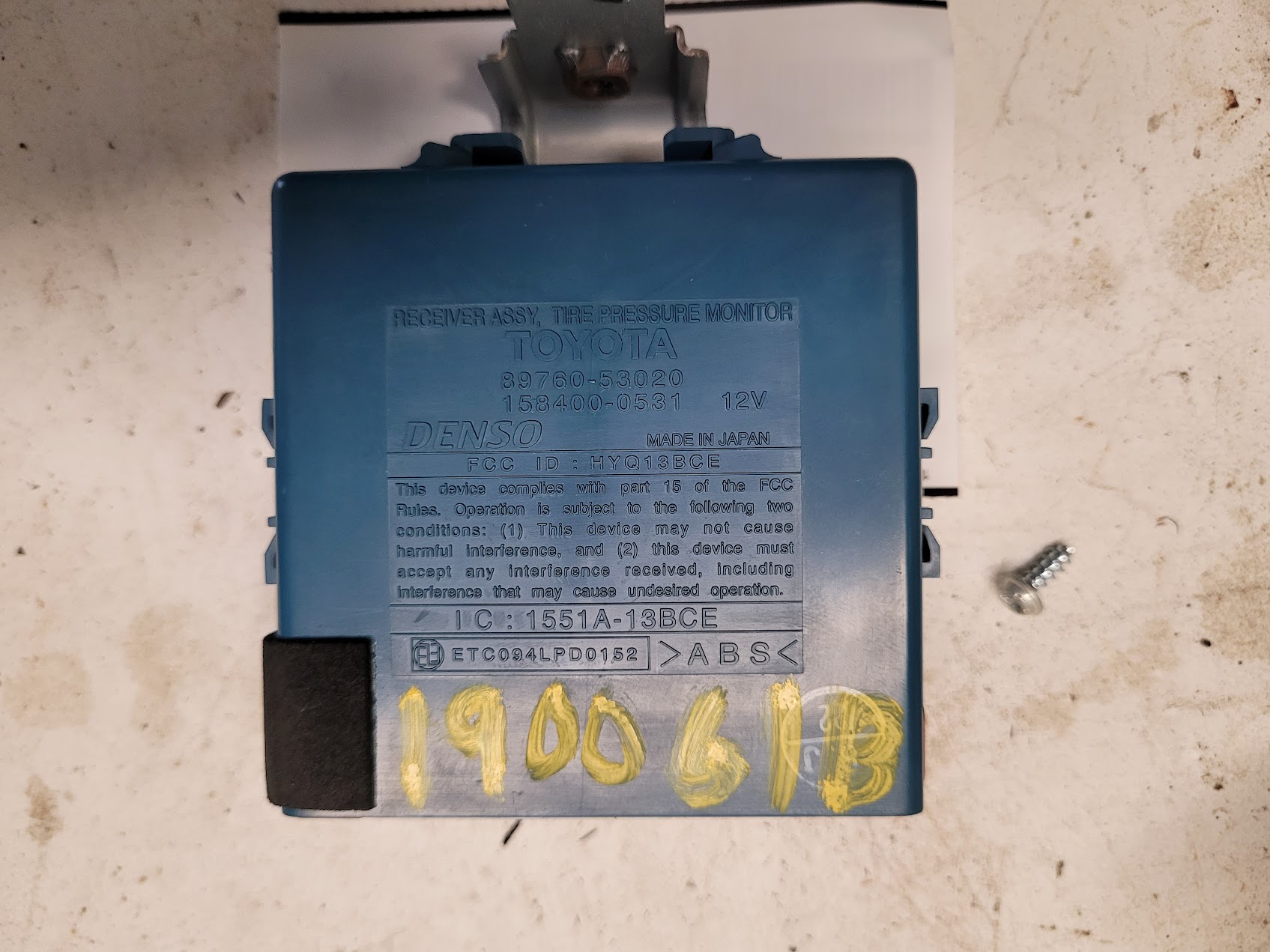 Chassis Control Module for Lexus vehicles