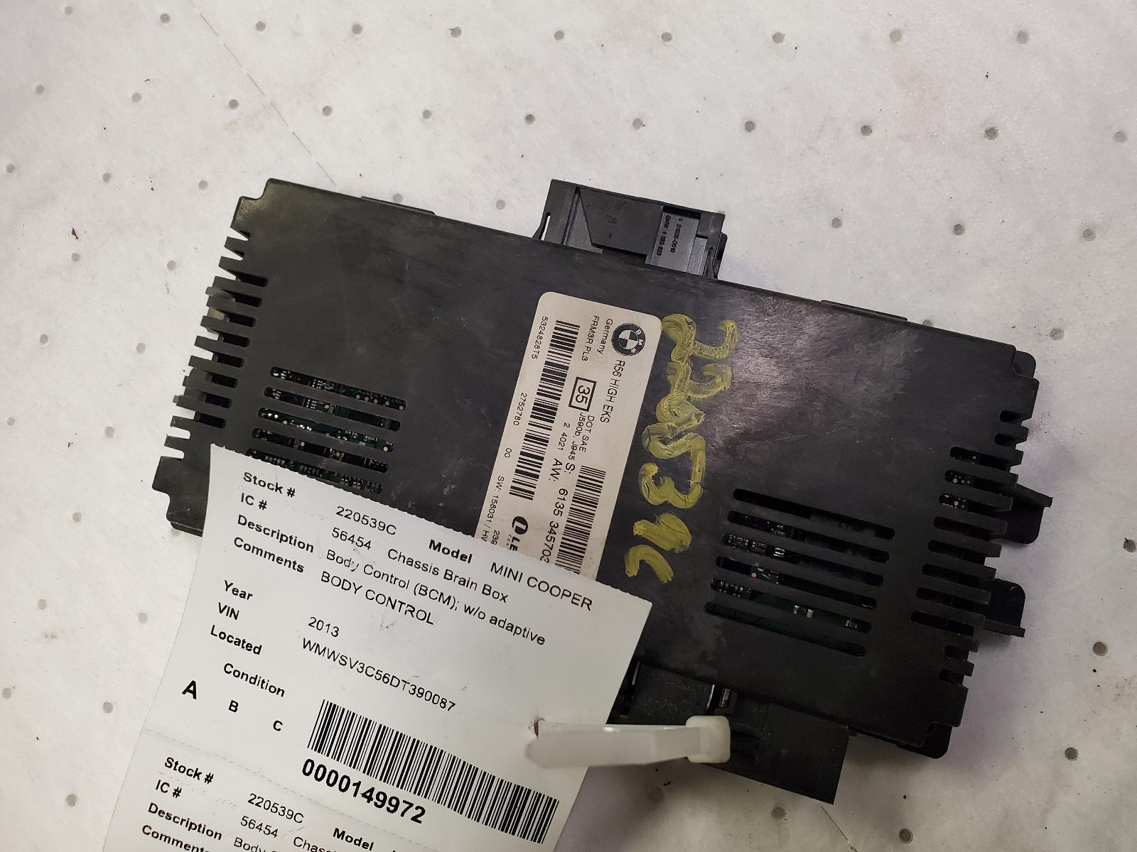 Chassis Control Module for Mini Cooper vehicles