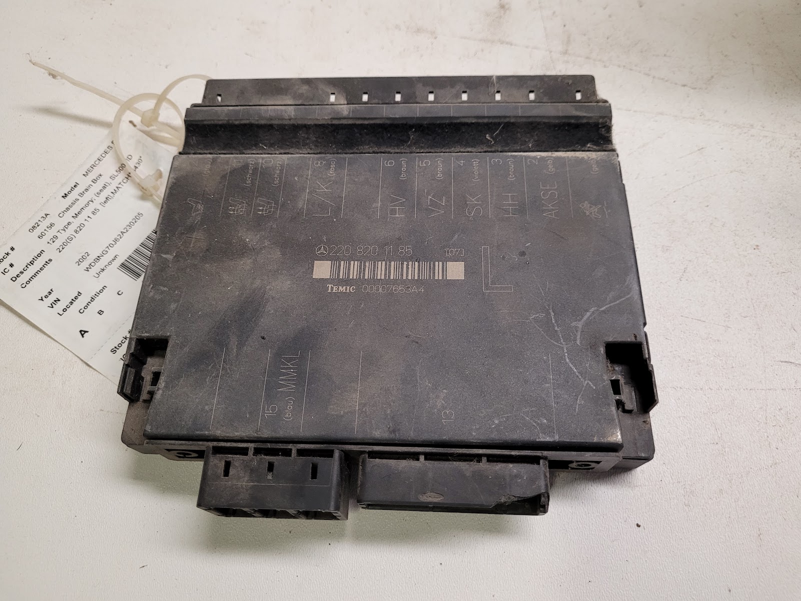 Chassis Control Module for Mercedes-Benz vehicles