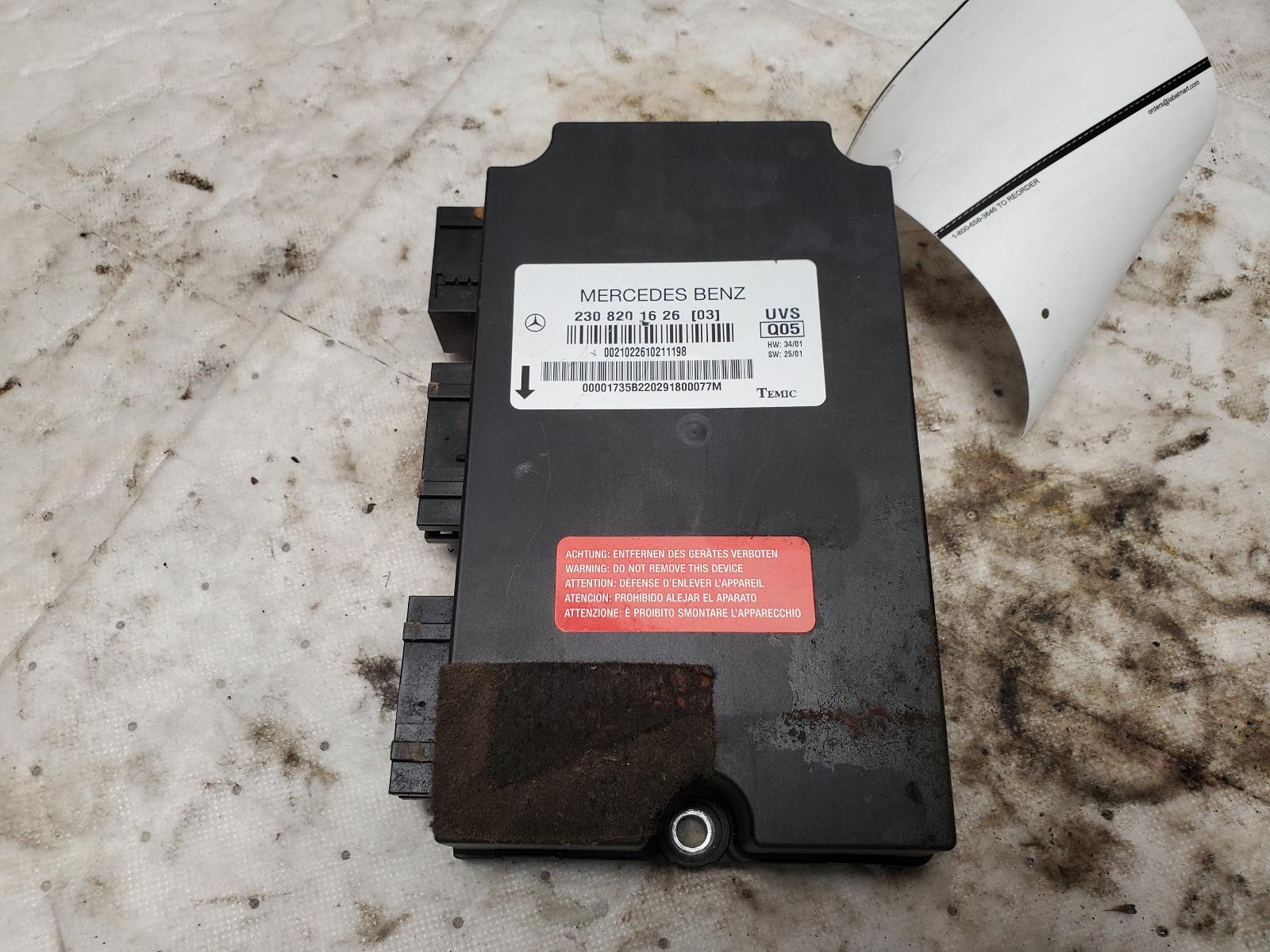 Chassis Control Module for Mercedes-Benz vehicles