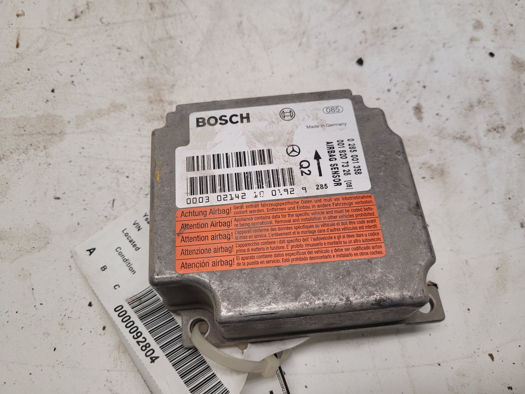 Chassis Control Module for Mercedes-Benz vehicles